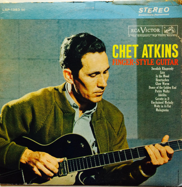 Chet Atkins – Finger-Style Guitar (Vg,G+)