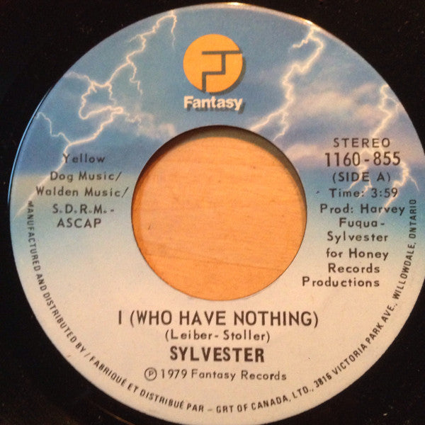 Sylvester – I (Who Have Nothing) (Vg+)