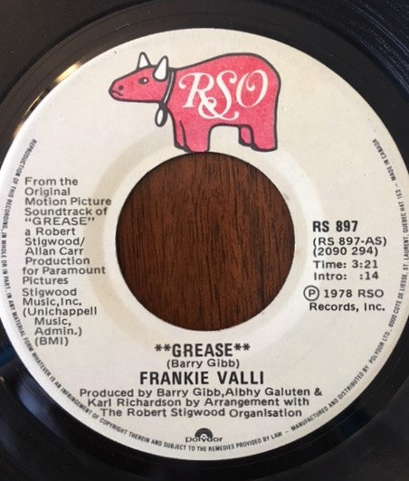 Frankie Valli / Gary Brown – Grease (Vg+)