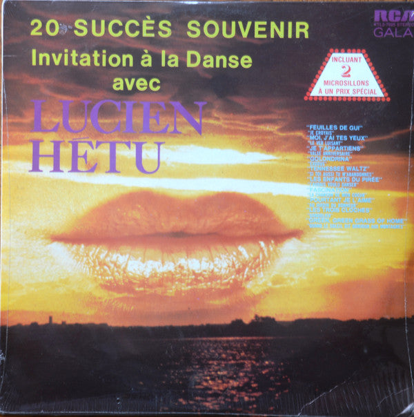 Lucien Hétu – 20 Succès Souvenir - Invitation À La Danse (Vg+,Vg+)