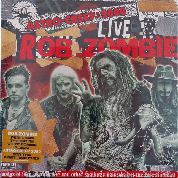 Rob Zombie – Astro-Creep: 2000 Live (Songs Of Love, Destruction And Other Synthetic Delusions Of The Electric Head) (Vinyle neuf)