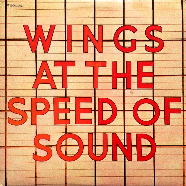 Wings – Wings At The Speed Of Sound (Vg+,Vg+)
