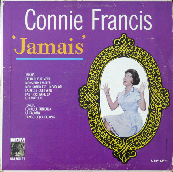 Connie Francis – Jamais (G+,G+)