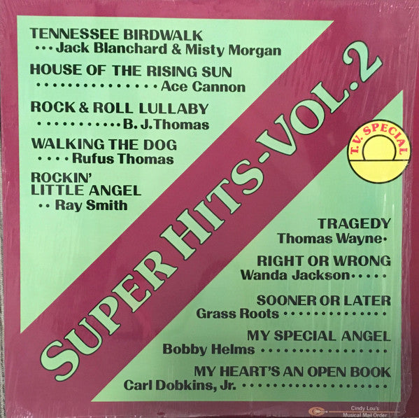 Various – Super Hits-Vol.2 (Vg+,Vg)