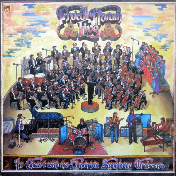 Procol Harum In Concert With The Edmonton Symphony Orchestra – Live (Vg,Vg+)