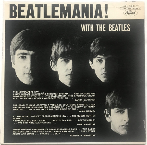 The Beatles – Beatlemania! With The Beatles (Vg,Vg)