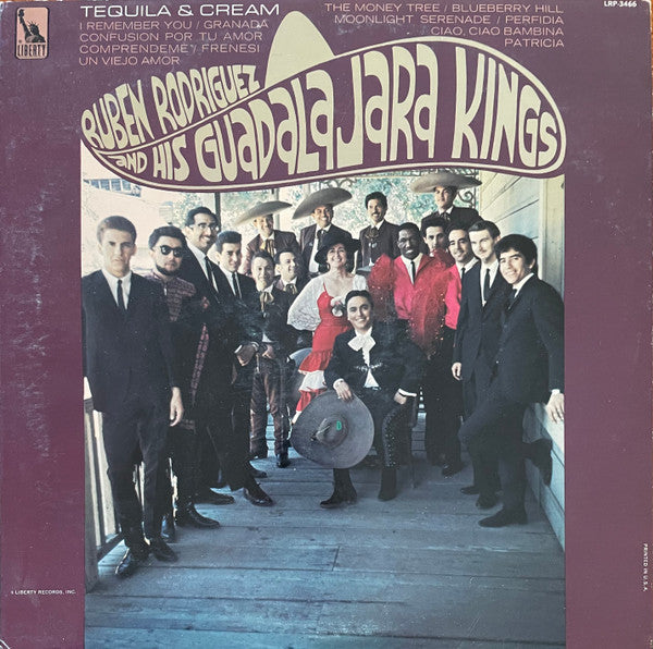 Ruben Rodriguez And His Guadalajara Kings – Tequila & Cream (Vg,Vg+)