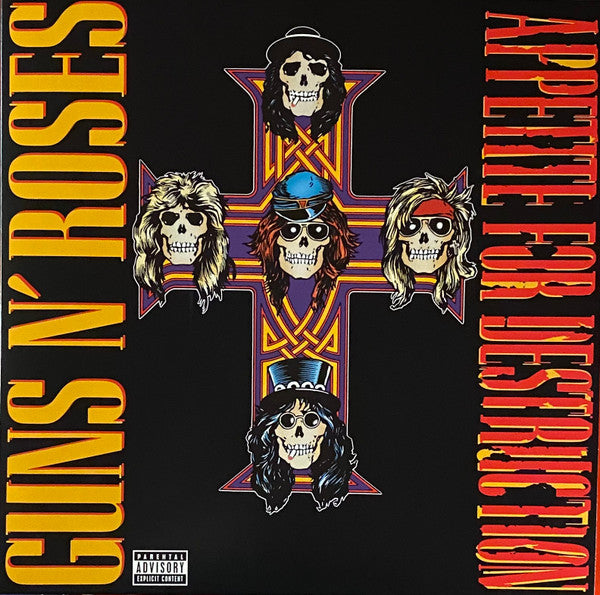Guns N' Roses – Appetite For Destruction (Vinyle neuf)
