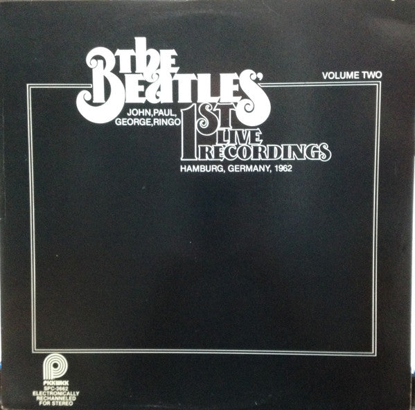 The Beatles – 1st Live Recordings (Volume Two) (Vg+,Vg+)