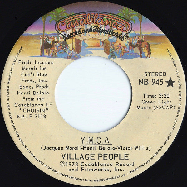 Village People – Y.M.C.A. (Vg+)