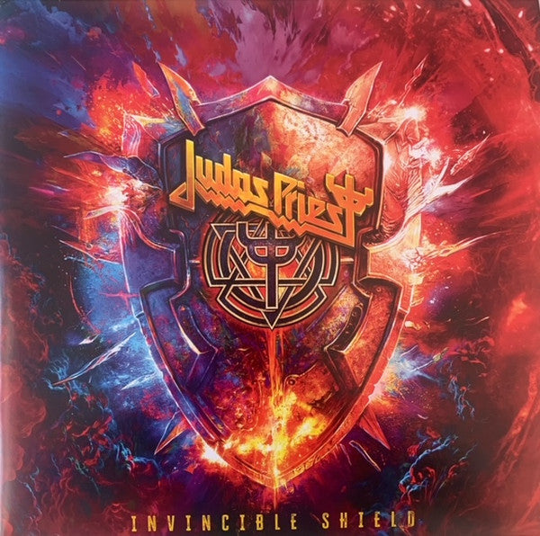 Judas Priest – Invincible Shield (Vinyle neuf Indie Exclusive rouge)