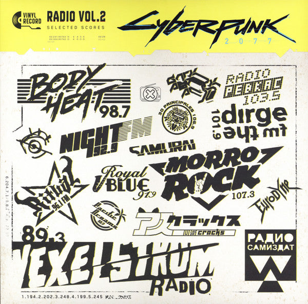 Various – Cyberpunk 2077 Radio OST Vol. 2 (Vinyle neuf)
