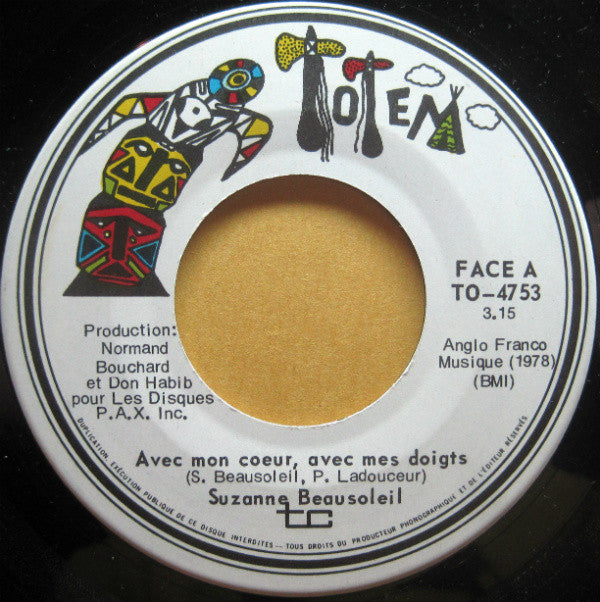 Suzanne Beausoleil – Avec Mon Coeur, Avec Mes Doigts (NM)