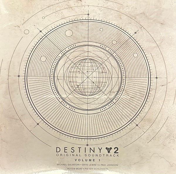 Michael Salvatori, Skye Lewin, C Paul Johnson, Rotem Moav, Pieter Schlosser – Destiny 2: Original Soundtrack Volume 1 (Vinyle neuf)