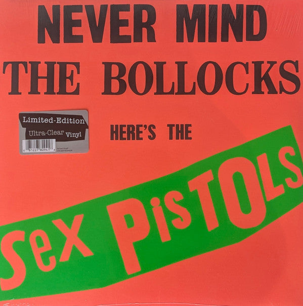 Sex Pistols – Never Mind The Bollocks Here's The Sex Pistols (Vinyle neuf)