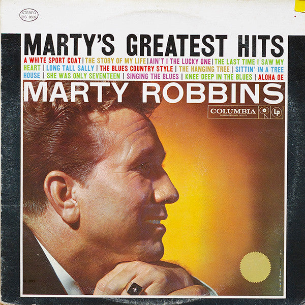 Marty Robbins – Marty's Greatest Hits (G+,G+)