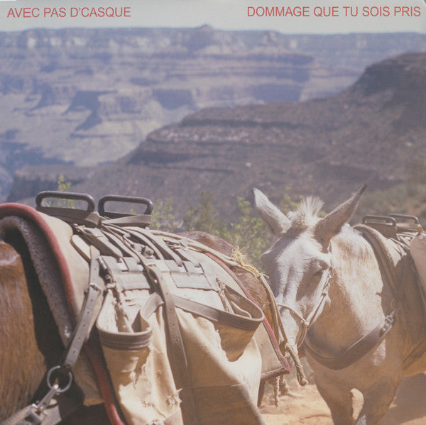 Avec Pas D'Casque – Dommage Que Tu Sois Pris (Vinyle neuf)