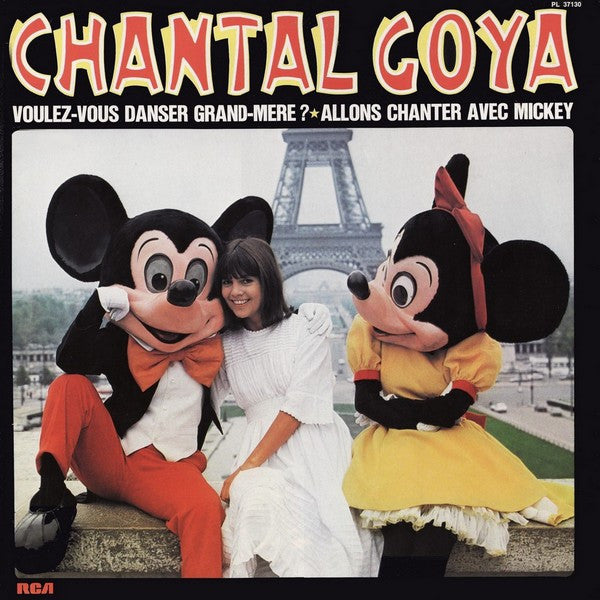 Chantal Goya – Voulez-Vous Danser Grand-Mère? ★ Allons Chanter Avec Mickey (Nm,Vg+)