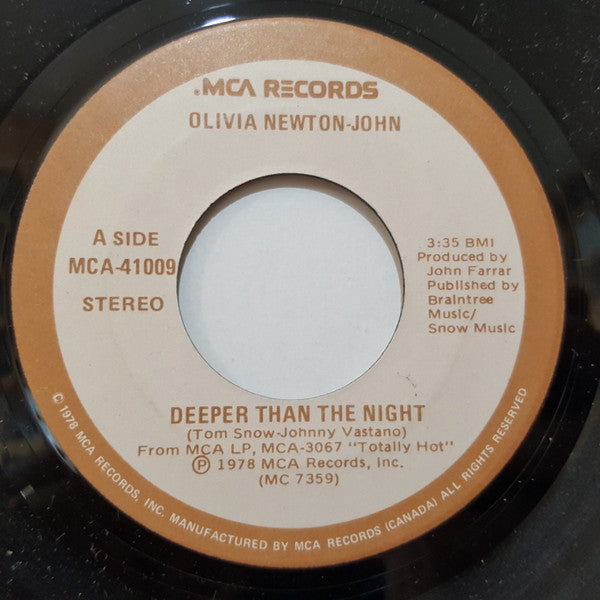 Olivia Newton-John – Deeper Than The Night (Nm)