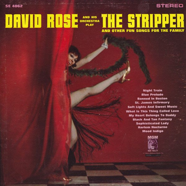David Rose And His Orchestra* – The Stripper And Other Fun Songs For The Family (Vg+,Nm)