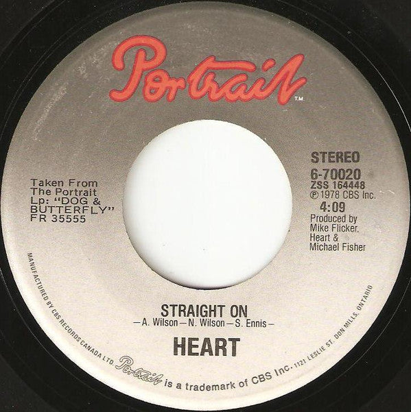 Heart – Straight On (Vg+)