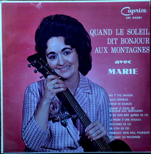 Marie King – Quand Le Soleil Dit Bonjour Aux Montagnes Avec (Vg,Vg)
