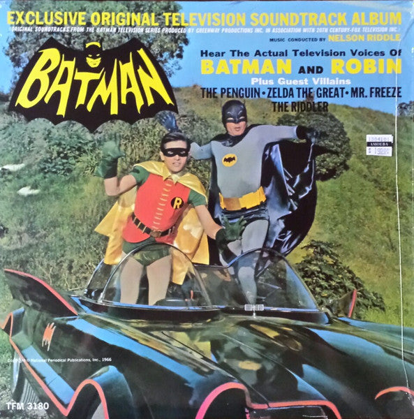 Nelson Riddle – Batman (Exclusive Original Television Soundtrack Album) (Vinyle neuf)