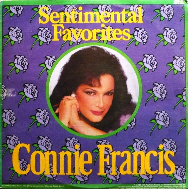 Connie Francis – Sentimental Favorites (Vg+,Vg+)