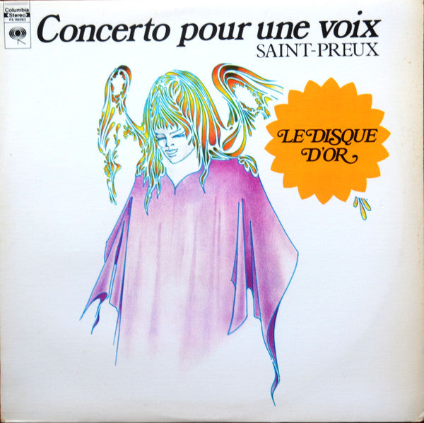 Saint-Preux – Concerto Pour Une Voix - Le Disque D'Or (Vg,Vg+)
