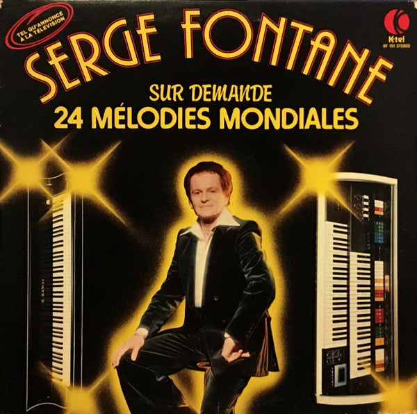 Serge Fontane – Sur Demande 24 Mélodies Mondiales (Vg,Vg+)