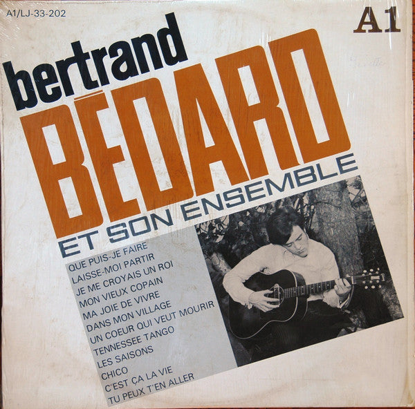 Bertrand Bédard – Bertrand Bédard Et Son Ensemble (Vg,Vg)