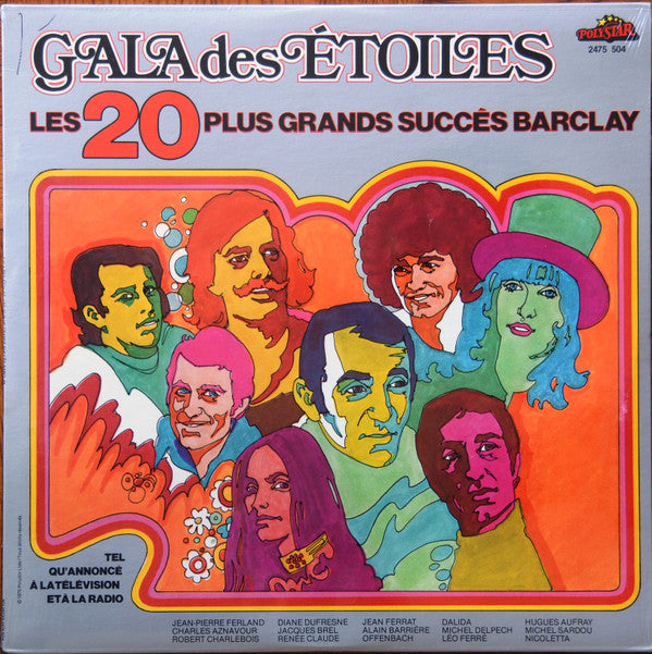 Various – Gala Des Étoiles - Les 20 Plus Grands Succès Barclay (Vg,Vg+)
