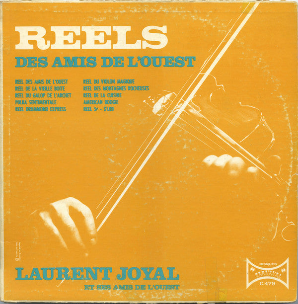 Laurent Joyal Et Ses Amis De L'Ouest – Reels Des Amis De L'Ouest (Vg,Vg)