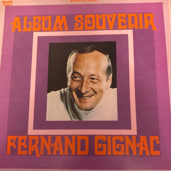 Fernand Gignac – Album Souvenir (Vg,Vg+)