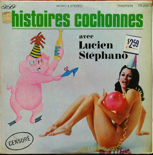 Lucien Stephano – Histoires Cochonnes (Vg+,Vg+)