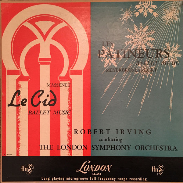 Robert Irving conducting The London Symphony Orchestra* – Le Cid / Les Patineurs (vg,Vg)