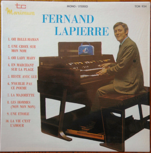 Fernand Lapierre – Fernand Lapierre organist of the Montreal Expos (Vg+,Vg+)
