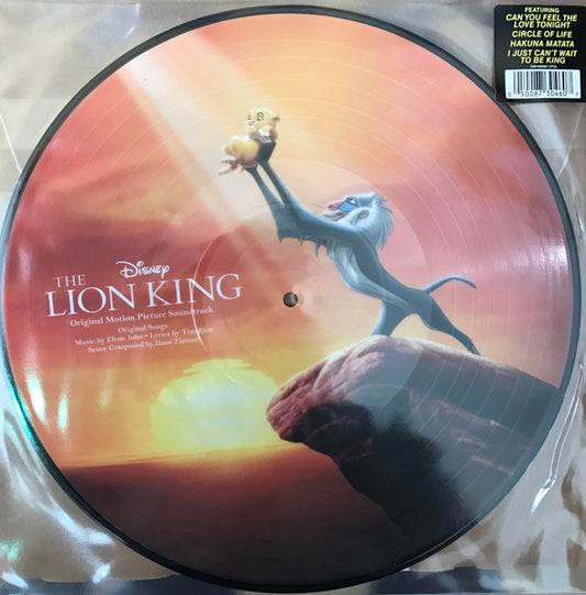 Various ‎– The Lion King (Original Motion Picture Soundtrack) (Vinyle neuf)