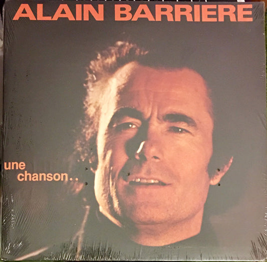 Alain Barriere ‎– Une Chanson (M,NM)
