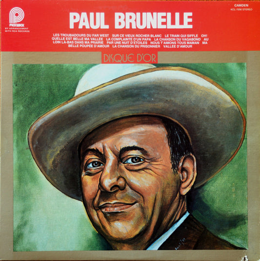 Paul Brunelle ‎– Disque D'or (G+,G+)