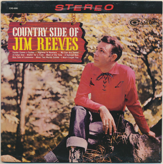 Jim Reeves ‎– The Country Side Of Jim Reeves (Vg,Vg)