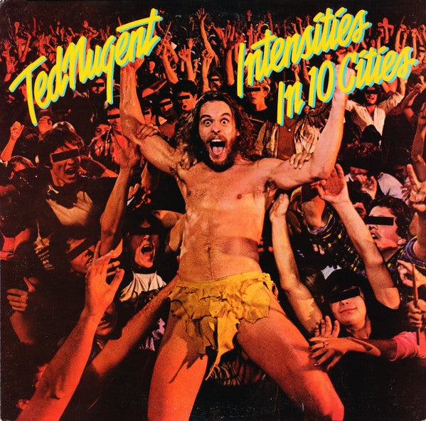 Ted Nugent ‎– Intensities In 10 Cities (Vg+,Vg+)