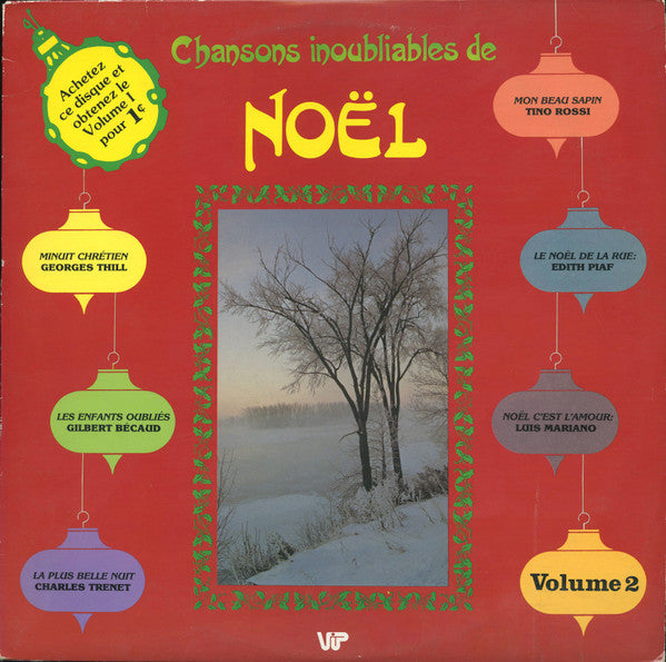 Various – Chansons Inoubliables De Noël, Volume 2 (Vg+,Vg+)