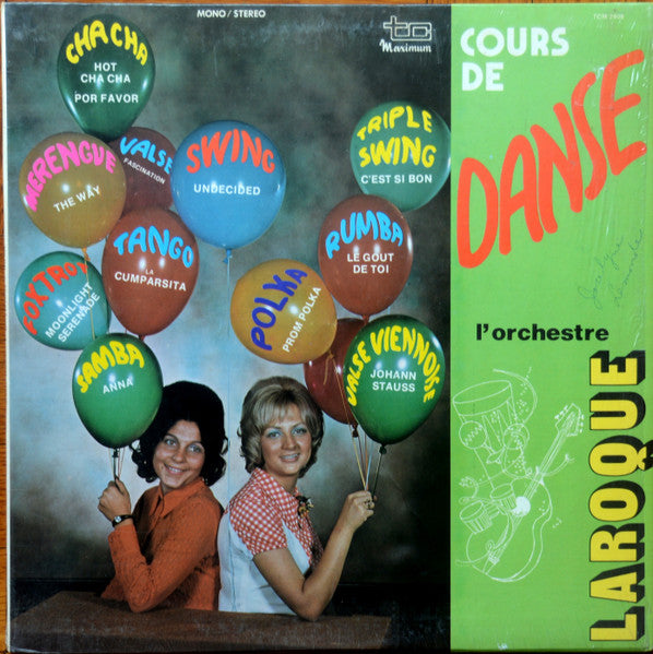 L'Orchestre Laroque ‎– Cours De Danse (Vg,Vg)