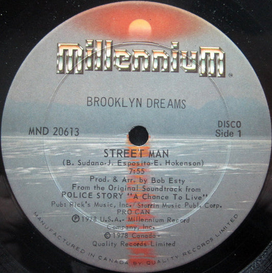 Brooklyn Dreams - Street Man (VG+,Vg+)