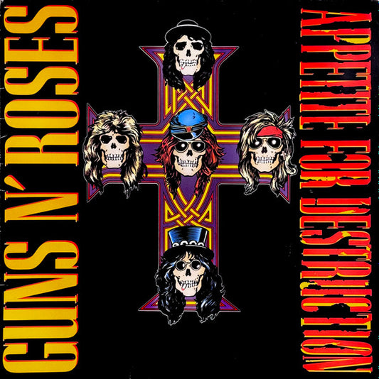 Guns N' Roses ‎– Appetite For Destruction (Vinyle neuf)