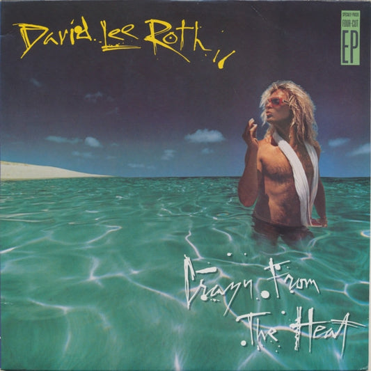 David Lee Roth ‎– Crazy From The Heat (vg+,Vg+)