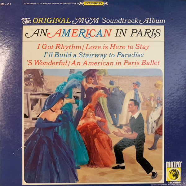 George Gershwin composer MGM Studio Orchestra & Kids' Chorus* – An American In Paris: The Original MGM Soundtrack Album