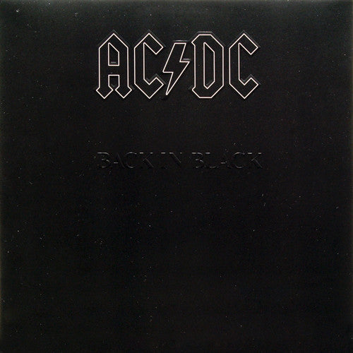 AC/DC ‎– Back In Black (Vinyle neuf)