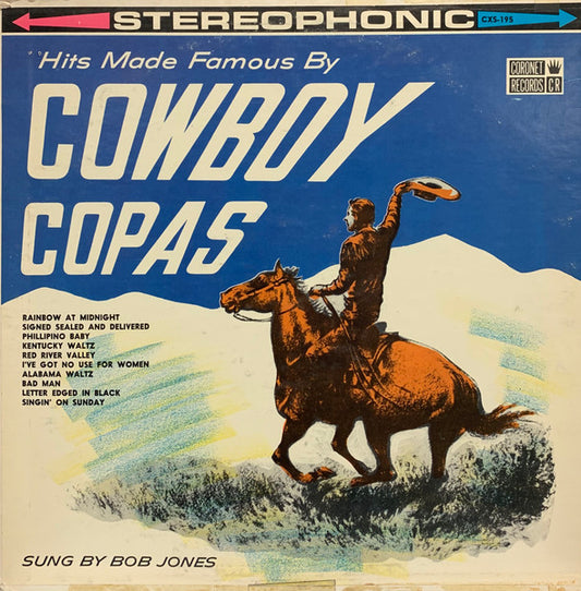Bob Jones ‎– Hits Made Famous By Cowboy Copas (Vg+,Vg)